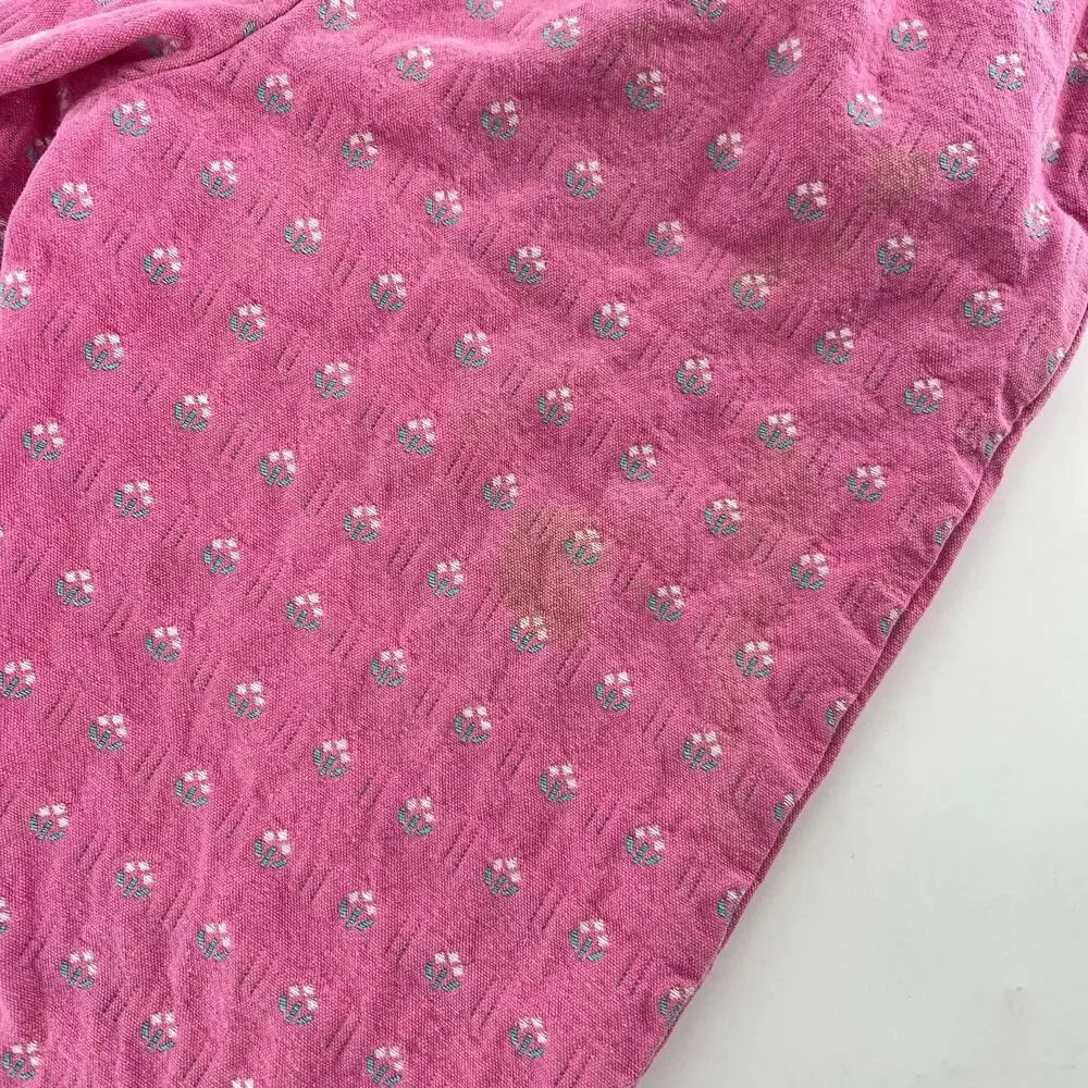 90s Osh Kosh B’Gosh Pink Floral Pants 1990s Vintage